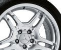 AMG light-alloy wheel, 17" Style IV, sterling silver paint finish